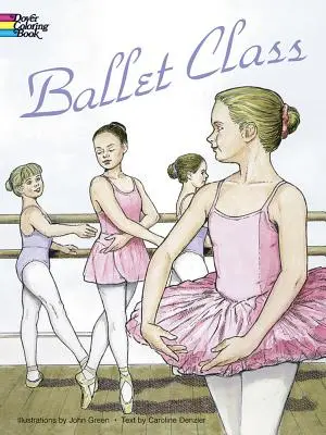 Balettosztály színezőkönyv - Ballet Class Coloring Book