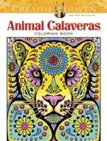 Creative Haven Animal Calaveras színezőkönyv - Creative Haven Animal Calaveras Coloring Book