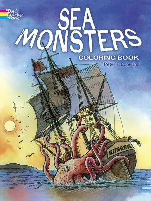 Tengeri szörnyek színezőkönyv - Sea Monsters Coloring Book