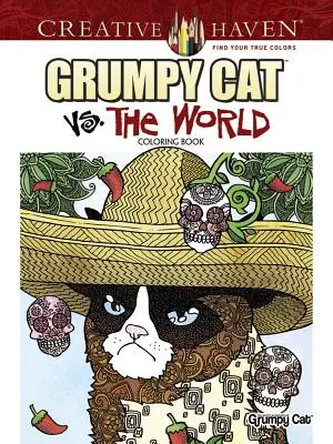 Creative Haven Grumpy Cat vs. the World Színezőkönyv - Creative Haven Grumpy Cat vs. the World Coloring Book