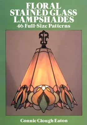 Virágos festett üveg lámpaernyők - Floral Stained Glass Lampshades