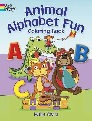 Animal Alphabet Fun Coloring Book