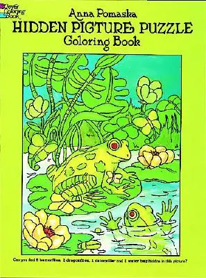 Rejtett képkirakó színezőkönyv - Hidden Picture Puzzle Coloring Book