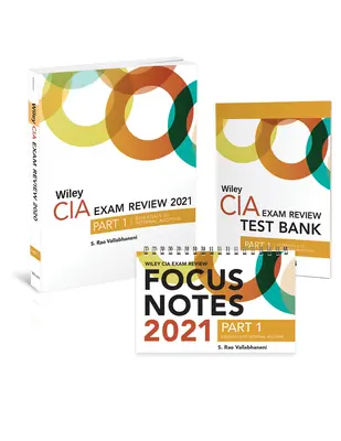 Wiley CIA Exam Review 2021 + Test Bank + Focus Notes: Rész, A belső ellenőrzés alapjai készlet - Wiley CIA Exam Review 2021 + Test Bank + Focus Notes: Part 1, Essentials of Internal Auditing Set