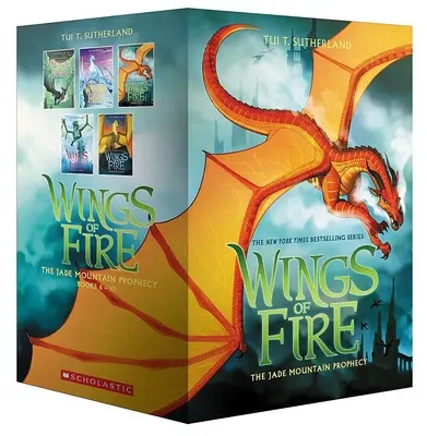 A tűz szárnyai: A Jáde-hegyi prófécia (6-10. könyv) - Wings of Fire: The Jade Mountain Prophecy (Books 6-10)