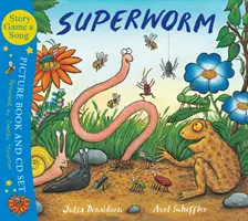 Szuperféreg könyv és CD - Superworm Book & CD