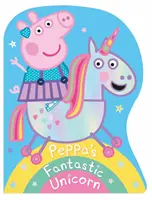 Peppa Malac: Peppa fantasztikus egyszarvú alakú táblás könyve - Peppa Pig: Peppa's Fantastic Unicorn Shaped Board Book