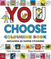 Te választasz: Hamper Hamper: Színezőkönyv matricákkal - You Choose: Colouring Book with Stickers