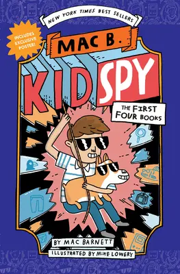 Mac B., a kölyökkém dobozkészlet, 1-4. könyv (Mac B., a kölyökkém) - Mac B., Kid Spy Box Set, Books 1-4 (Mac B., Kid Spy)