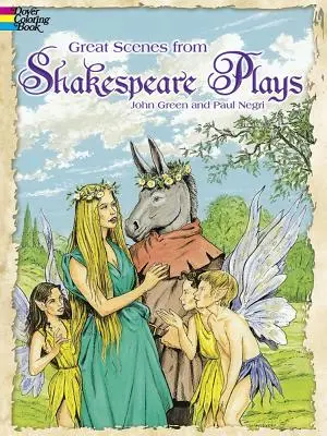 Nagy jelenetek Shakespeare színdarabjaiból Színezőkönyv - Great Scenes from Shakespeare's Plays Coloring Book