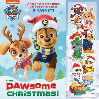 Egy mancsos karácsony: Mágneses játékkönyv (Mancs őrjárat) - One Pawsome Christmas: A Magnetic Play Book (Paw Patrol)