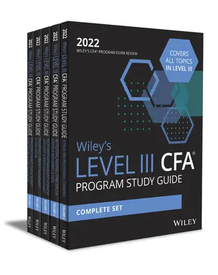 Wiley's Level III Cfa Program Study Guide 2022: Complete Set (Teljes készlet) - Wiley's Level III Cfa Program Study Guide 2022: Complete Set