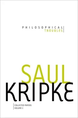 Filozófiai gondok, I. kötet: Összegyűjtött írások - Philosophical Troubles, Volume I: Collected Papers