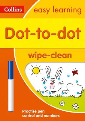 Dot-to-Dot 3-5 éves korig Wipe Clean Activity Book - Ideális otthoni tanuláshoz - Dot-to-Dot Age 3-5 Wipe Clean Activity Book - Ideal for Home Learning