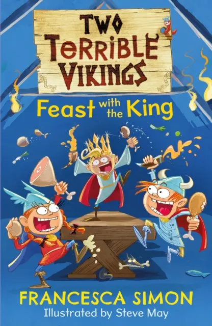 Két rettenetes viking lakoma a királlyal - Two Terrible Vikings Feast with the King