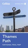 Temze-ösvény nemzeti útvonaltérkép - Thames Path National Trail Map