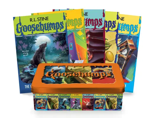 Goosebumps Retro Félelem készlet: Limited Edition Tin - Goosebumps Retro Fear Set: Limited Edition Tin