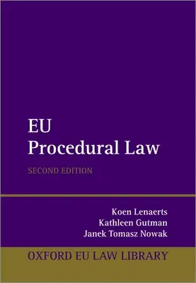 Eu eljárási jog - Eu Procedural Law