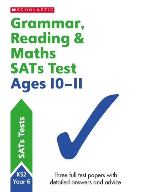 Nyelvtan, olvasás és matematika SATs Test 10-11 éveseknek - Grammar, Reading & Maths SATs Test Ages 10-11