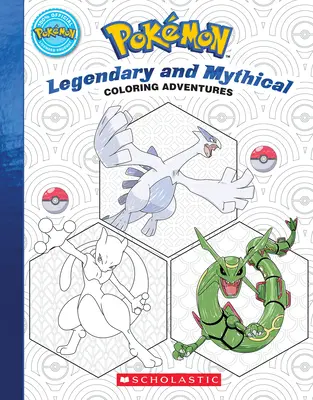 Pokmon színező kalandok #2: Legendás és mitikus pokmonok - Pokmon Coloring Adventures #2: Legendary & Mythical Pokmon