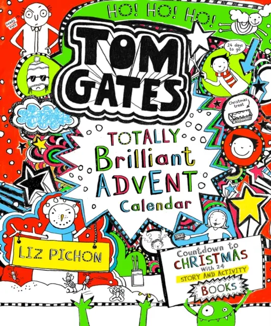 Tom Gates Adventi naptár könyvgyűjtemény - Tom Gates Advent Calendar Book Collection