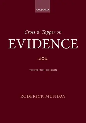 Cross & Tapper a bizonyítékokról - Cross & Tapper on Evidence